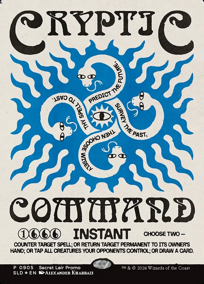 Comando Críptico / Cryptic Command - Magic: The Gathering - MoxLand