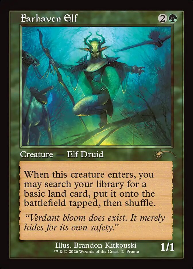 Elfo Porto-longínquo / Farhaven Elf - Magic: The Gathering - MoxLand
