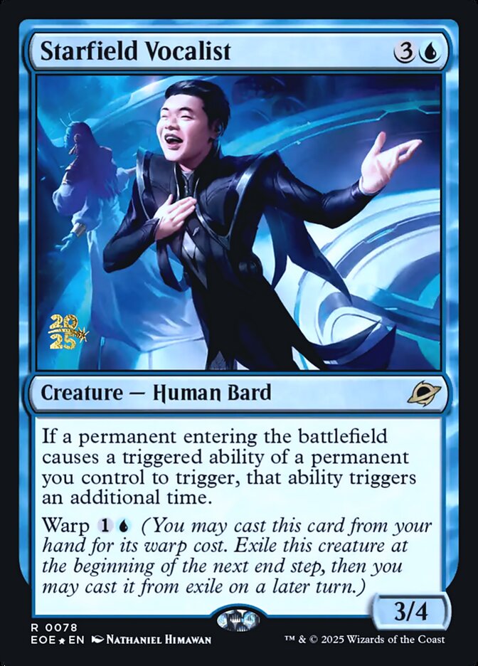 Starfield Vocalist - Magic: The Gathering - MoxLand