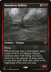 Dragão Avérneo Manaforme / Manaform Hellkite - Magic: The Gathering - MoxLand