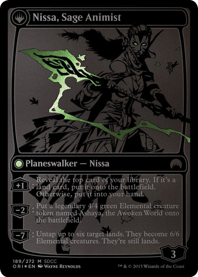 Nissa, Vidente de Matavasta / Nissa, Vastwood Seer - Magic: The Gathering - MoxLand
