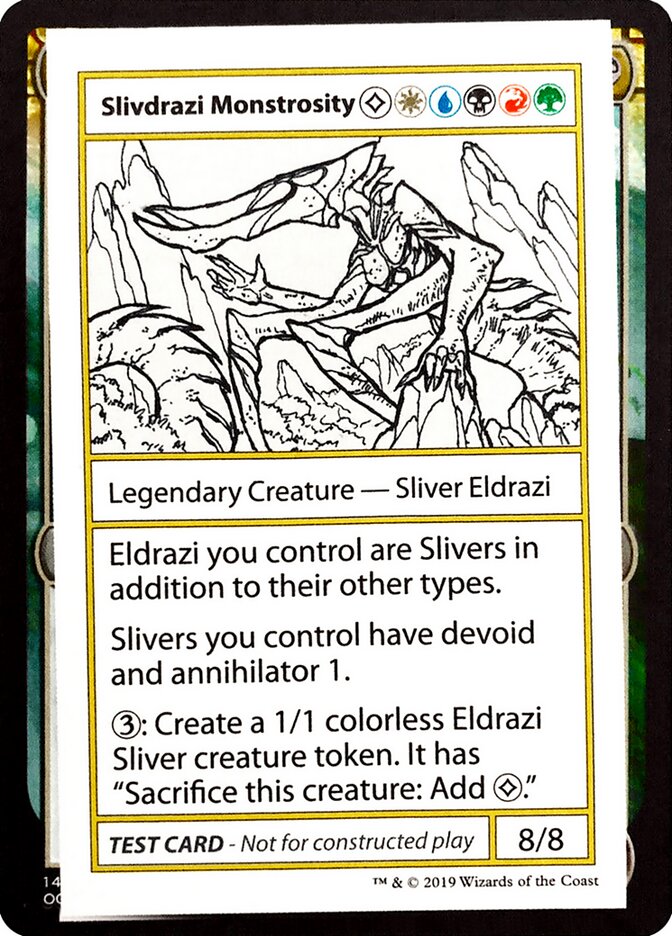Slivdrazi Monstrosity - Magic: The Gathering - MoxLand