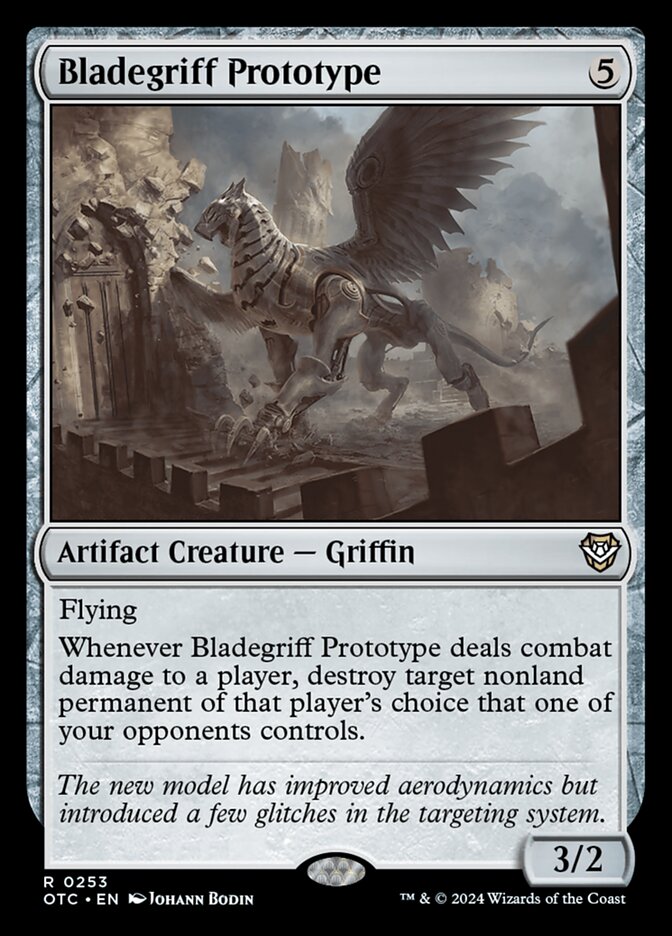 Protótipo de Laminogrifo / Bladegriff Prototype - Magic: The Gathering - MoxLand