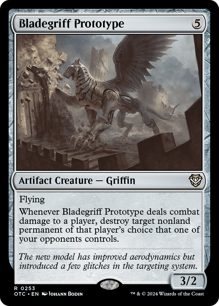 Protótipo de Laminogrifo / Bladegriff Prototype - Magic: The Gathering - MoxLand