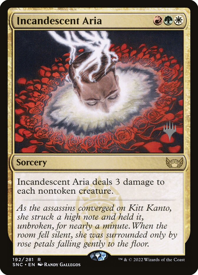 Ária Incandescente / Incandescent Aria - Magic: The Gathering - MoxLand