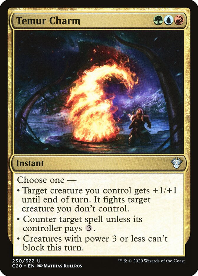 Amuleto Temur / Temur Charm - Magic: The Gathering - MoxLand