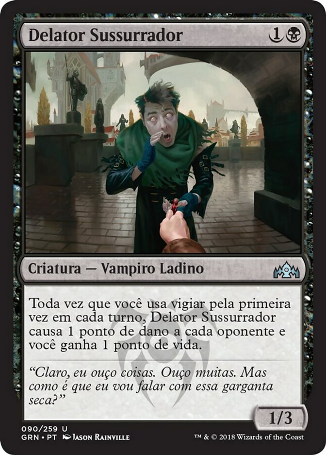 Delator Sussurrador / Whispering Snitch - Magic: The Gathering - MoxLand