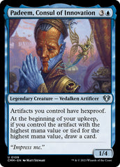 Padeem, Consulesa da Inovação / Padeem, Consul of Innovation - Magic: The Gathering - MoxLand