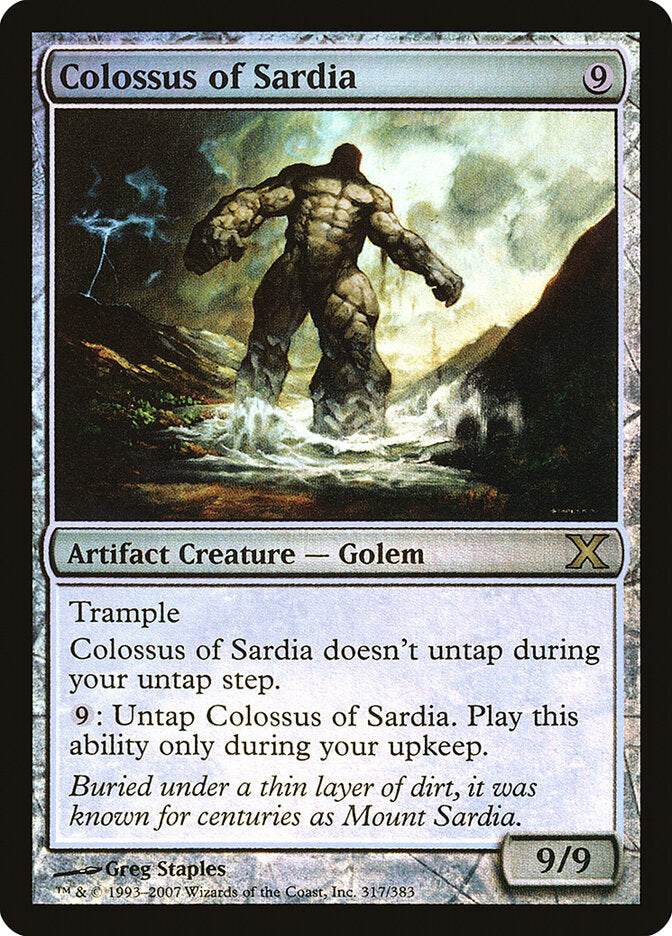 Colosso de Sardia / Colossus of Sardia - Magic: The Gathering - MoxLand