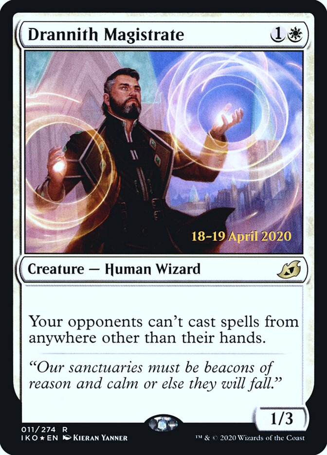 Magistrado de Drannith / Drannith Magistrate - Magic: The Gathering - MoxLand