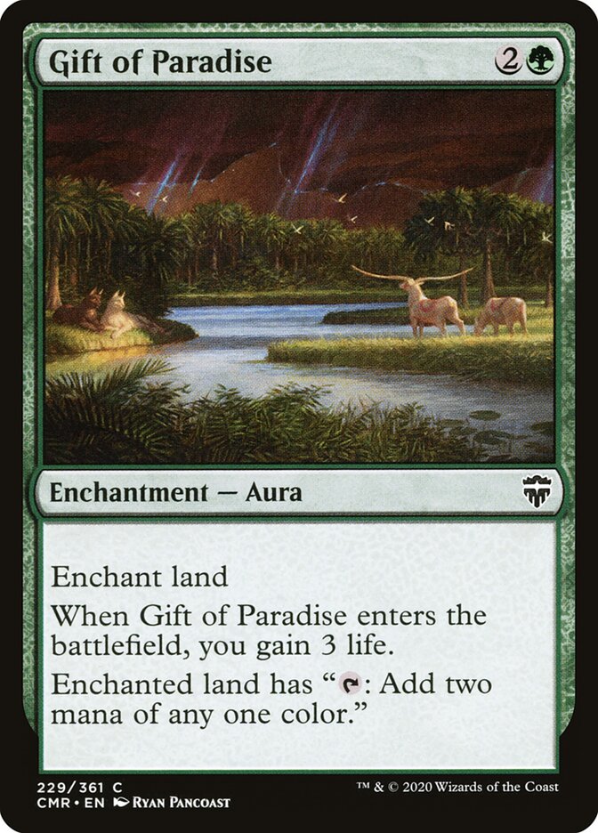 Dádiva do Paraíso / Gift of Paradise - Magic: The Gathering - MoxLand