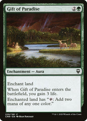 Dádiva do Paraíso / Gift of Paradise - Magic: The Gathering - MoxLand