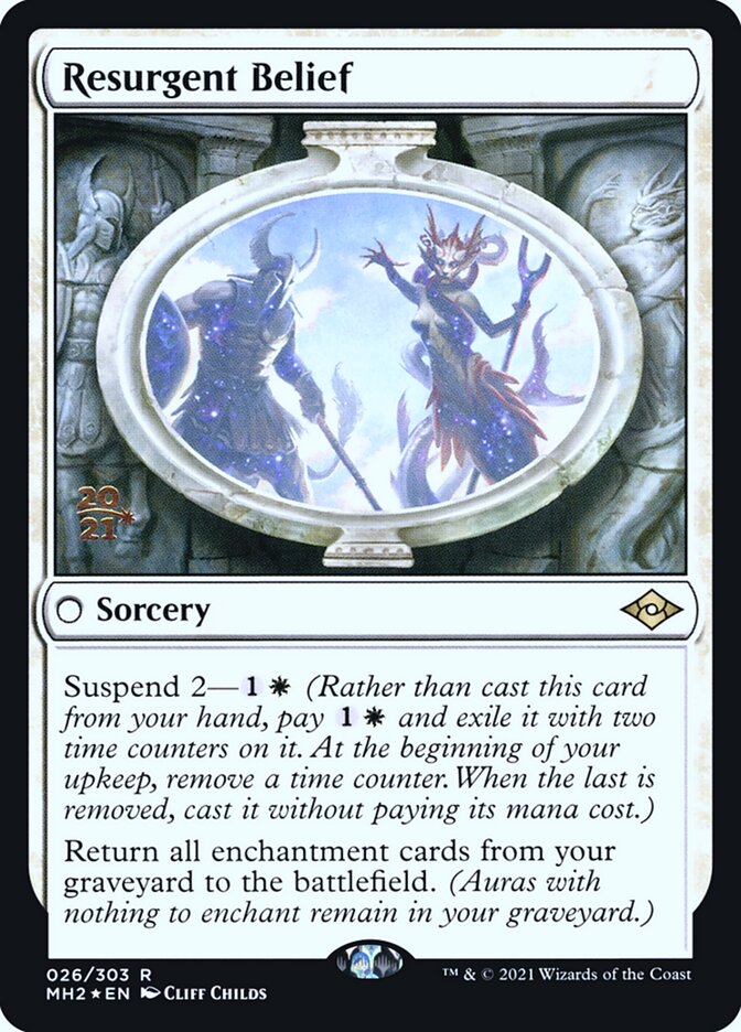 Crença Ressurgente / Resurgent Belief - Magic: The Gathering - MoxLand