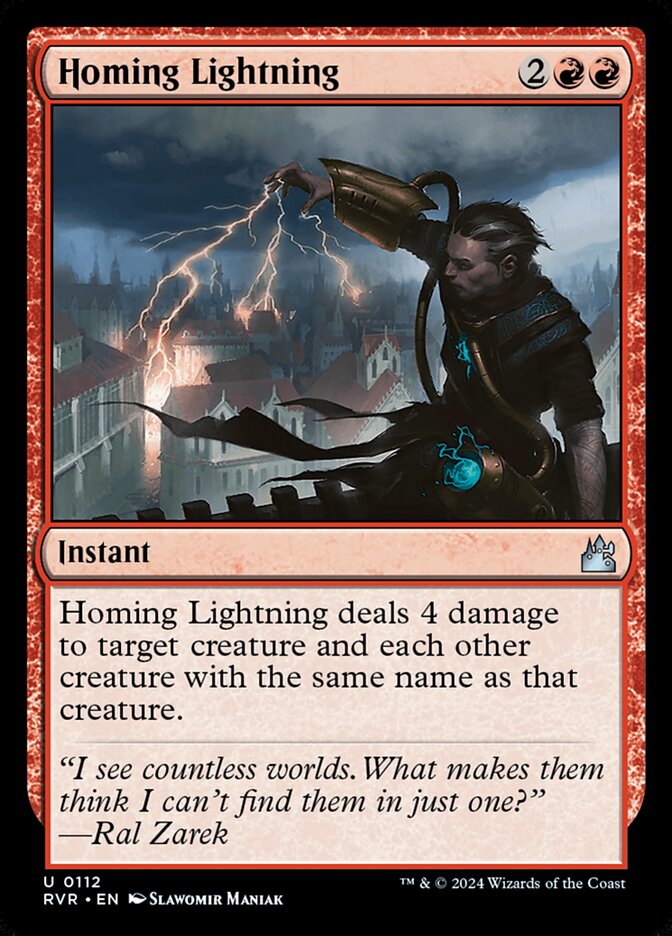 Relâmpago Guiado / Homing Lightning - Magic: The Gathering - MoxLand
