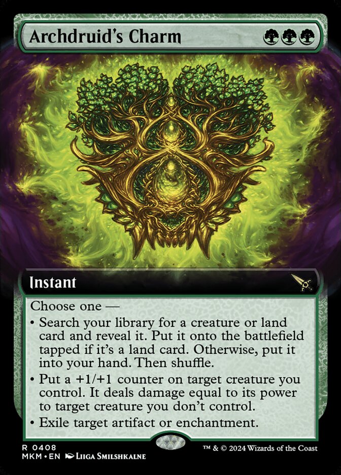 Amuleto do Arquidruida / Archdruid's Charm - Magic: The Gathering - MoxLand