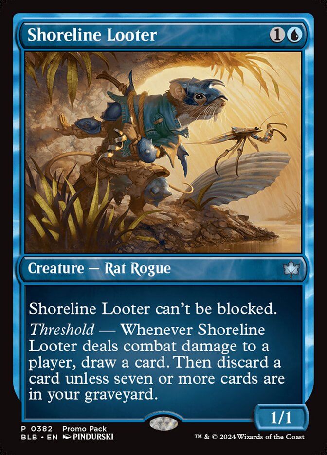 Saqueador Costeiro / Shoreline Looter - Magic: The Gathering - MoxLand