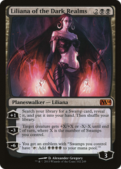 Liliana dos Reinos Sombrios / Liliana of the Dark Realms - Magic: The Gathering - MoxLand