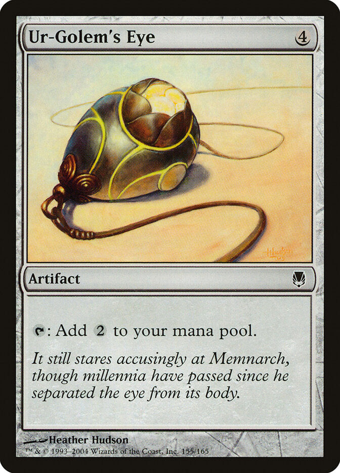 Olho do Ur-Golem / Ur-Golem's Eye - Magic: The Gathering - MoxLand