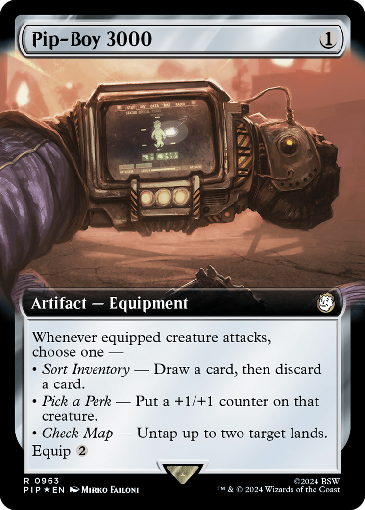 Pip-Boy-3000 - Magic: The Gathering - MoxLand