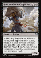 Mercador Cinzento de Asfódelos / Gray Merchant of Asphodel - Magic: The Gathering - MoxLand