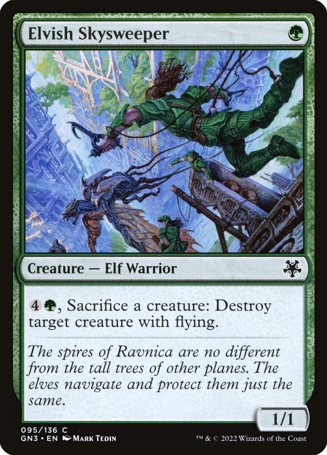 Patrulha Celeste Élfica / Elvish Skysweeper - Magic: The Gathering - MoxLand