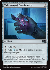 Talismã da Dominação / Talisman of Dominance - Magic: The Gathering - MoxLand