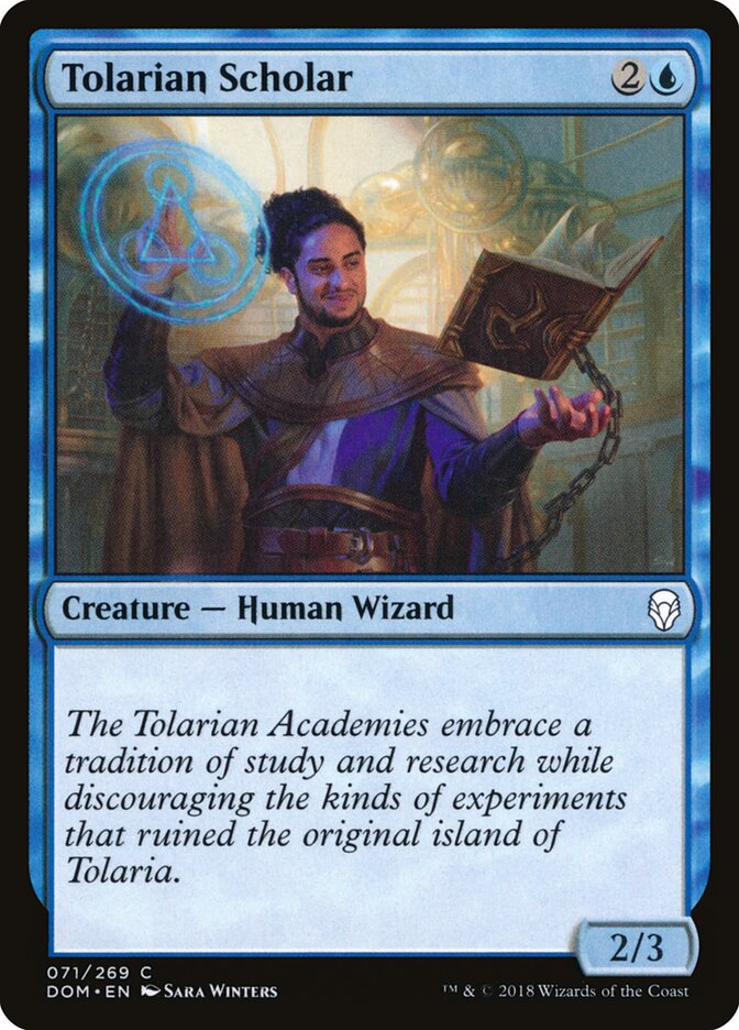Escolástico Tolariano / Tolarian Scholar - Magic: The Gathering - MoxLand