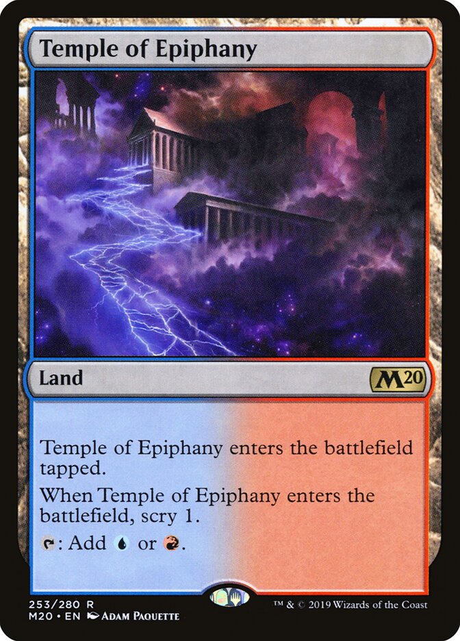 Templo da Epifania / Temple of Epiphany - Magic: The Gathering - MoxLand