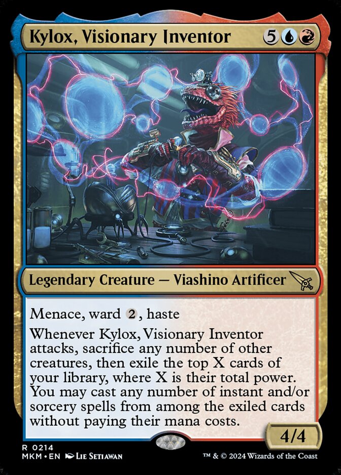 Kylox, Inventor Visionário / Kylox, Visionary Inventor - Magic: The Gathering - MoxLand