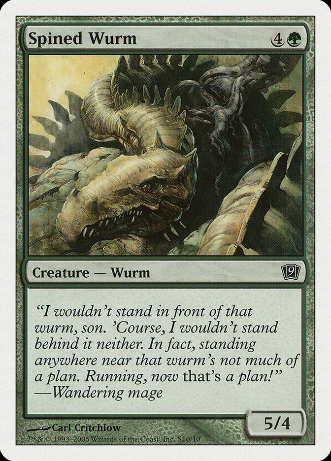 Vorme Espinhoso / Spined Wurm - Magic: The Gathering - MoxLand