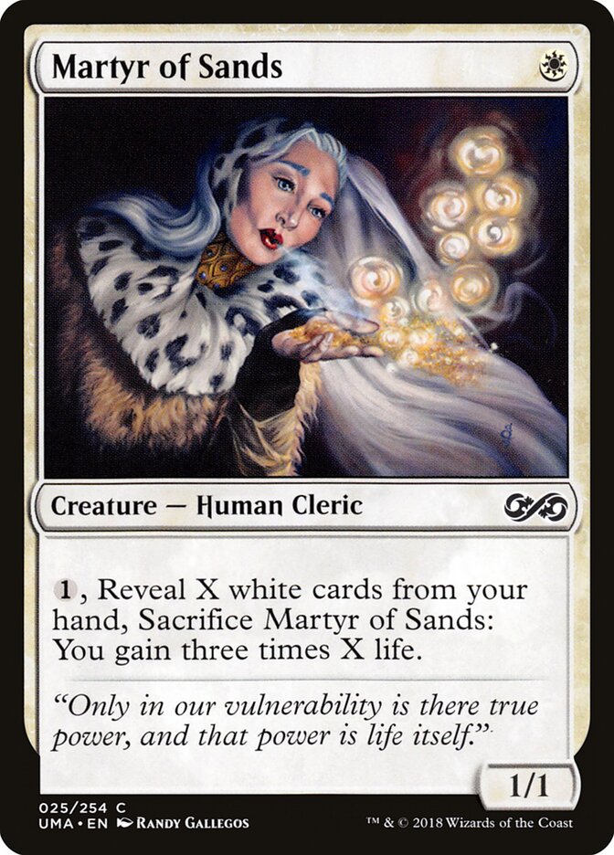 Mártir das Areias / Martyr of Sands - Magic: The Gathering - MoxLand