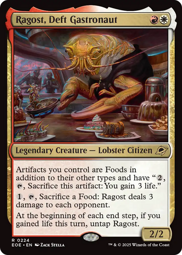 Ragost, Gastronauta Hábil / Ragost, Deft Gastronaut - Magic: The Gathering - MoxLand