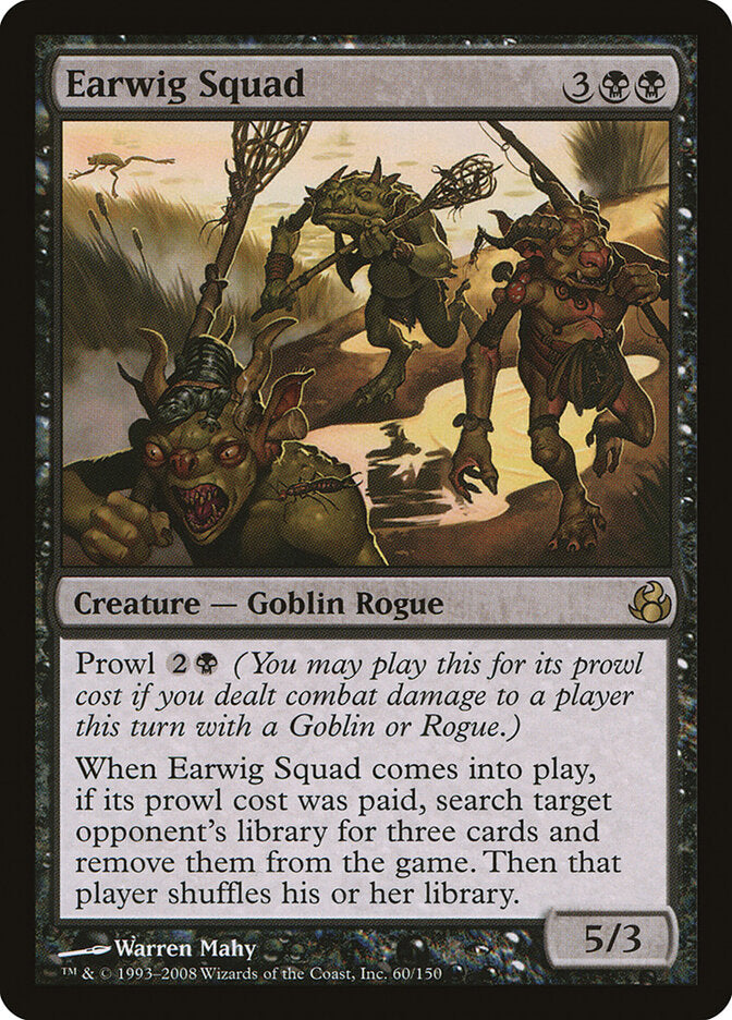 Esquadrão da Lacrainha / Earwig Squad - Magic: The Gathering - MoxLand