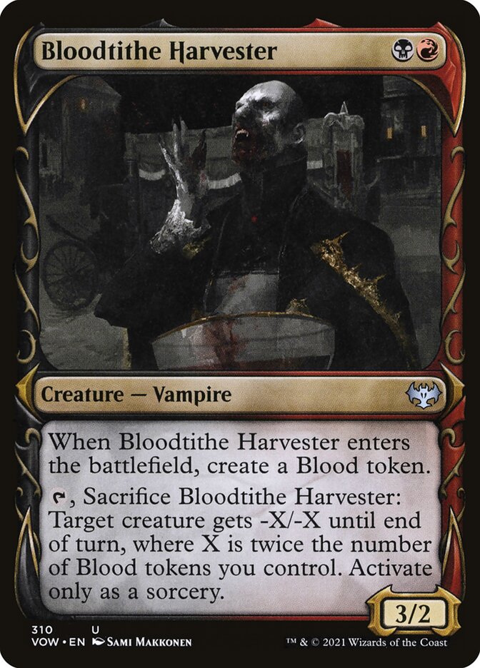 Coletor do Dízimo de Sangue / Bloodtithe Harvester - Magic: The Gathering - MoxLand