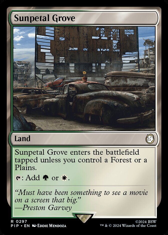 Bosque da Pétala Solar / Sunpetal Grove - Magic: The Gathering - MoxLand