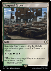 Bosque da Pétala Solar / Sunpetal Grove - Magic: The Gathering - MoxLand