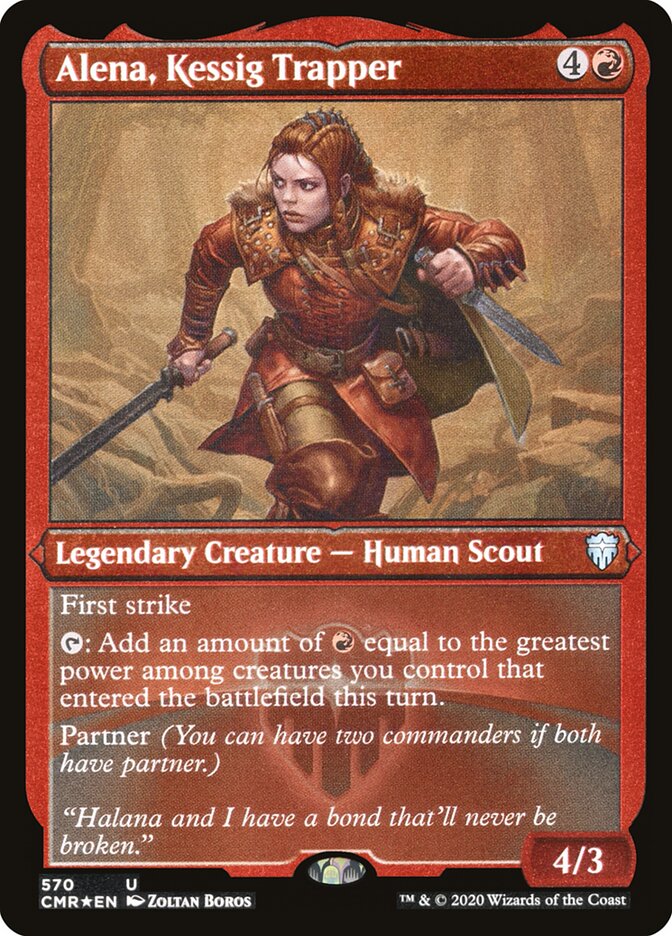 Alena, Armadilheira de Kessig / Alena, Kessig Trapper - Magic: The Gathering - MoxLand