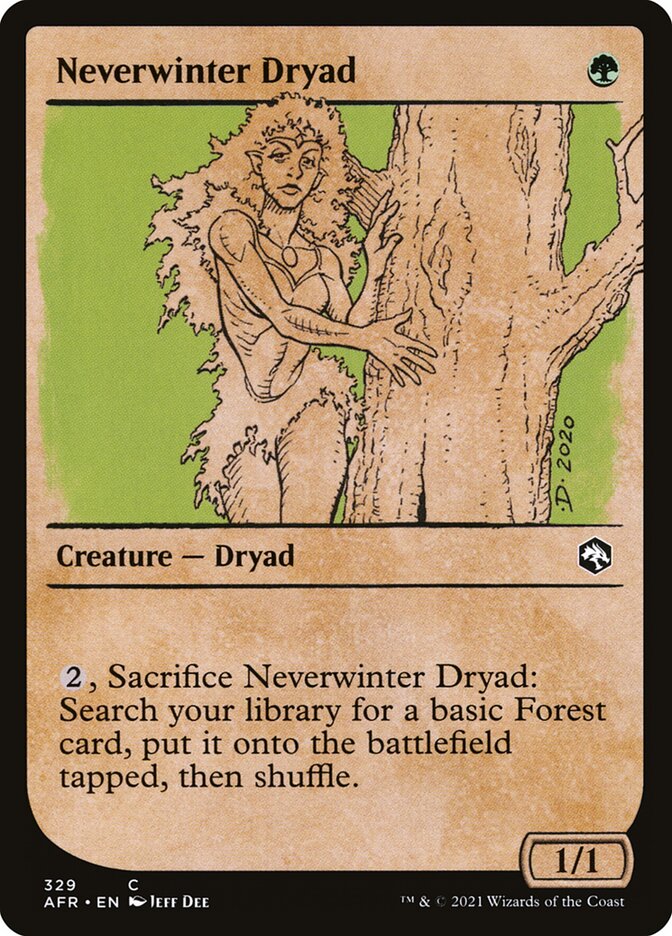 Dríade de Nevenunca / Neverwinter Dryad - Magic: The Gathering - MoxLand