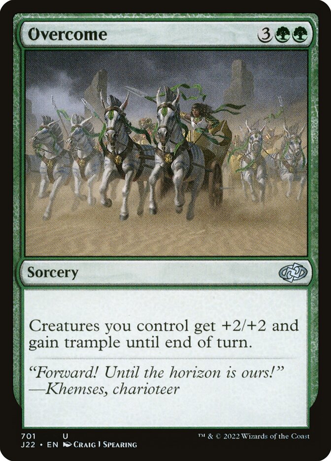 Superar / Overcome - Magic: The Gathering - MoxLand