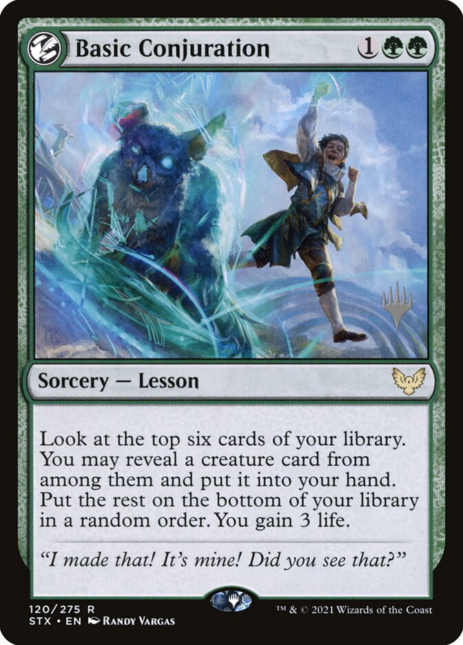 Conjuração Básica / Basic Conjuration - Magic: The Gathering - MoxLand