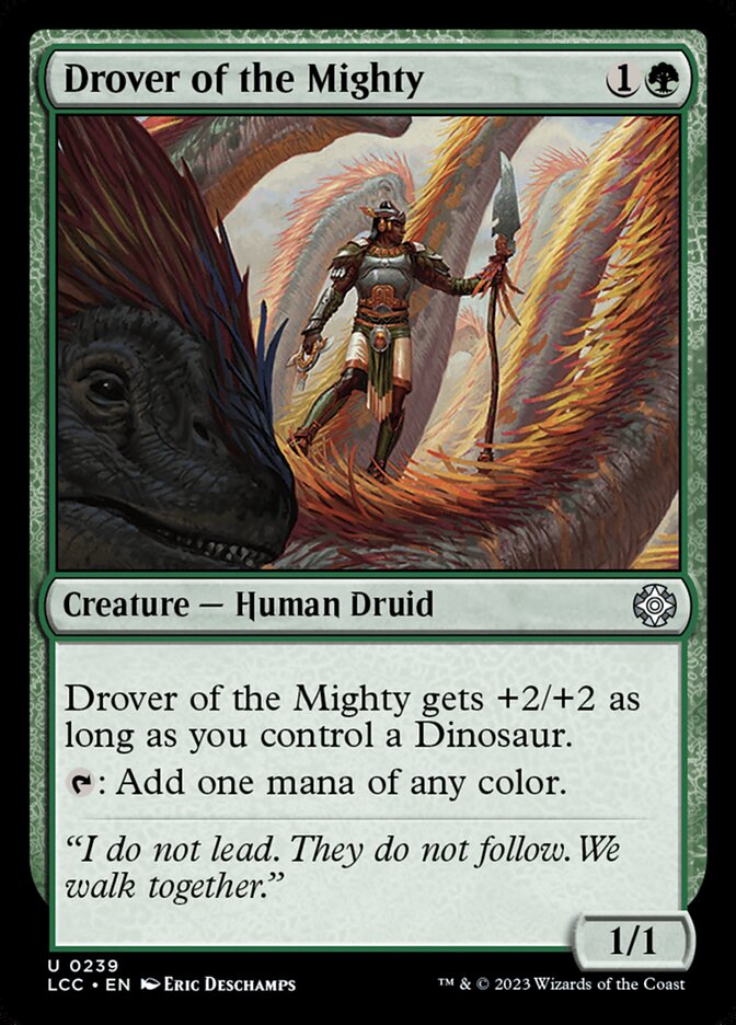Tropeiro do Poderoso / Drover of the Mighty - Magic: The Gathering - MoxLand