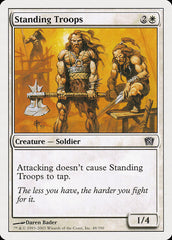 Tropas Posicionadas / Standing Troops - Magic: The Gathering - MoxLand