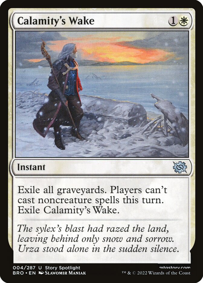 Rastro da Calamidade / Calamity's Wake - Magic: The Gathering - MoxLand