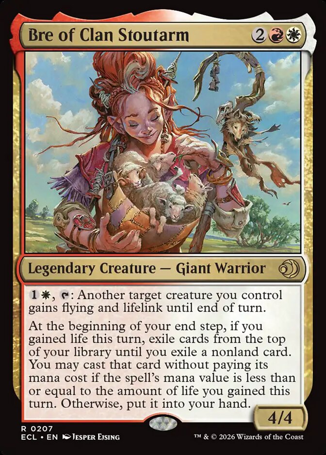 Bre do Clã Braço D'Aço / Bre of Clan Stoutarm - Magic: The Gathering - MoxLand