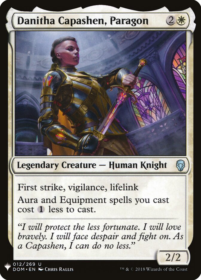Danitha Capashena, Paradigma / Danitha Capashen, Paragon - Magic: The Gathering - MoxLand