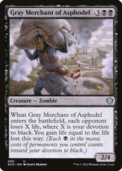 Mercador Cinzento de Asfódelos / Gray Merchant of Asphodel - Magic: The Gathering - MoxLand