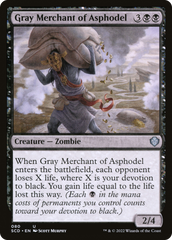 Mercador Cinzento de Asfódelos / Gray Merchant of Asphodel - Magic: The Gathering - MoxLand