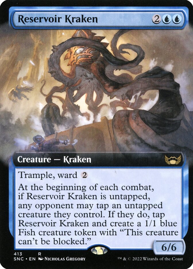 Kraken do Reservatório / Reservoir Kraken - Magic: The Gathering - MoxLand