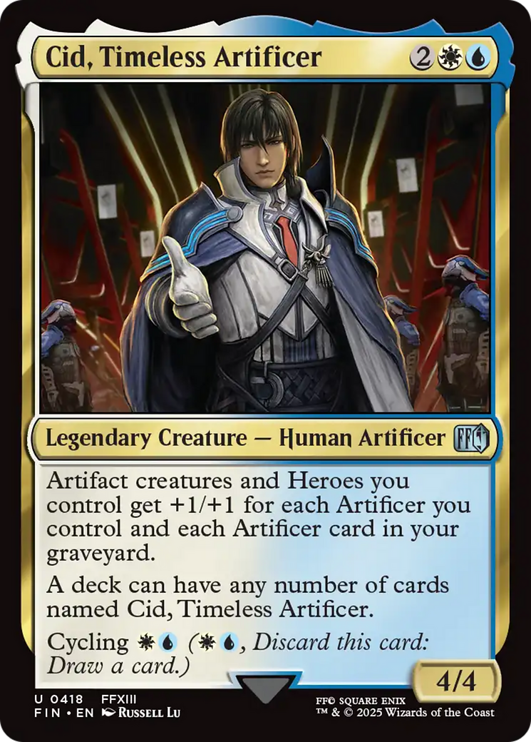 Cid, Artífice Atemporal / Cid, Timeless Artificer - Magic: The Gathering - MoxLand