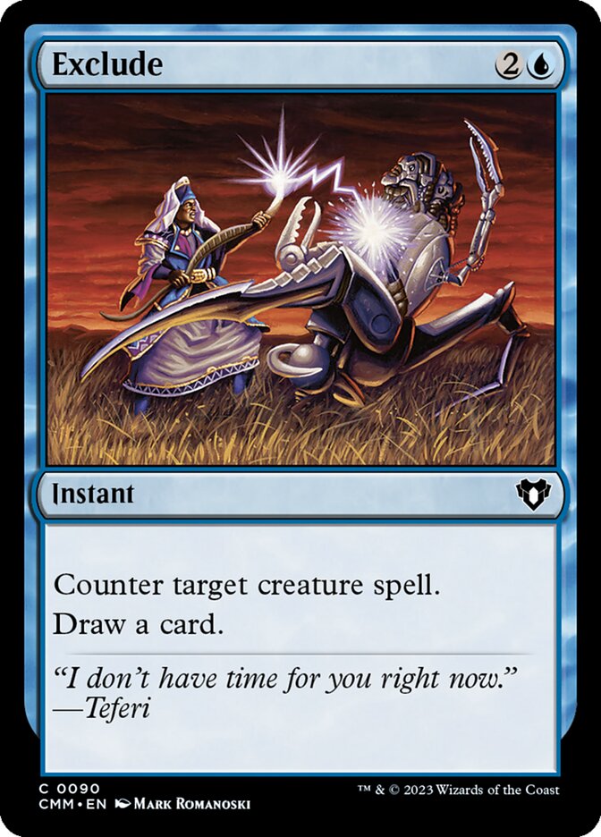 Excluir / Exclude - Magic: The Gathering - MoxLand